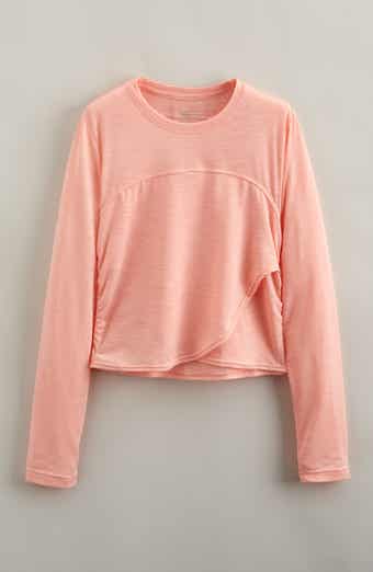 Zella Girl Kids' Flex Crossover Front T-Shirt