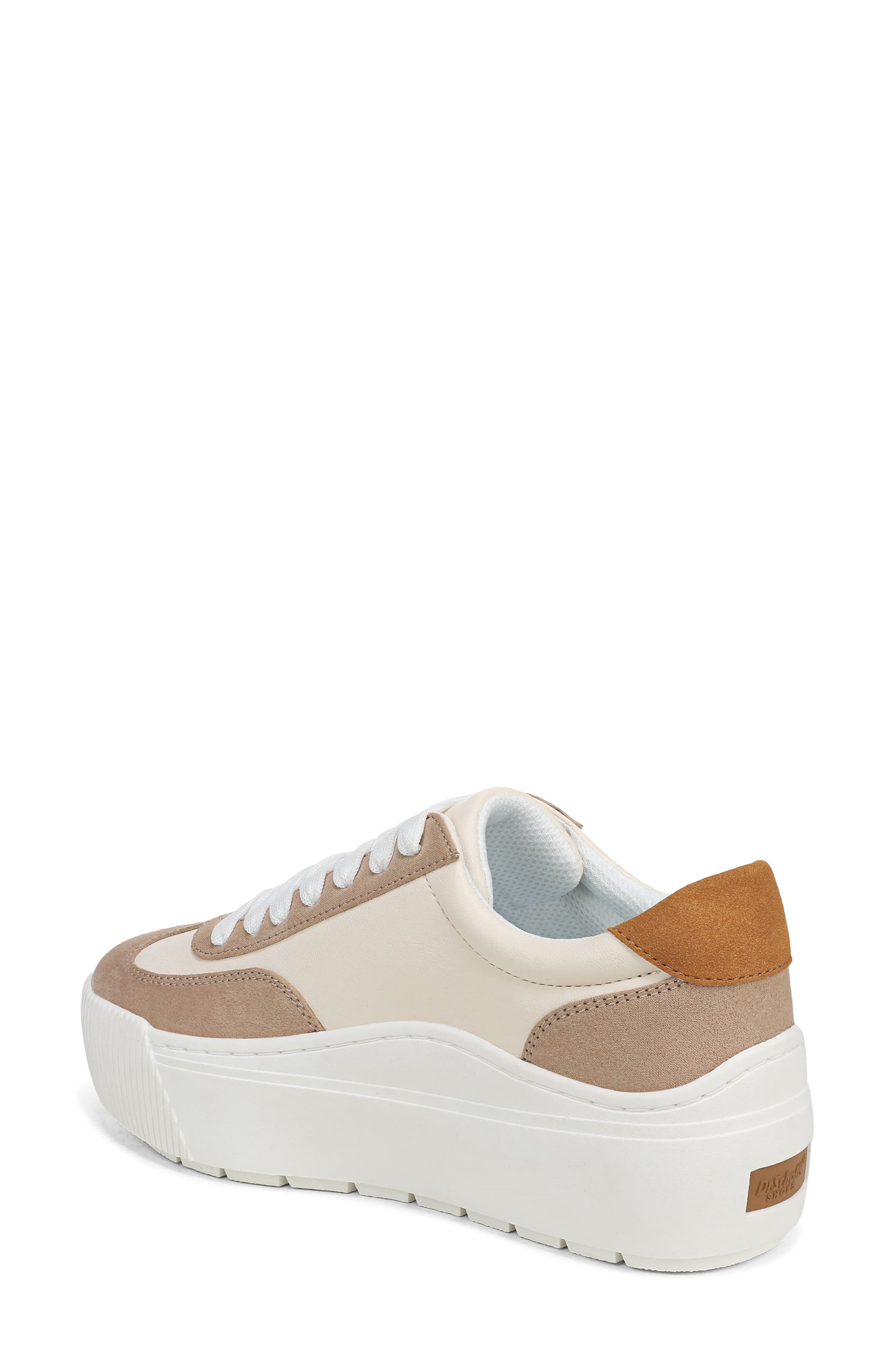 Time Off Most Platform Sneaker, Alternate, color, SAND WHITE