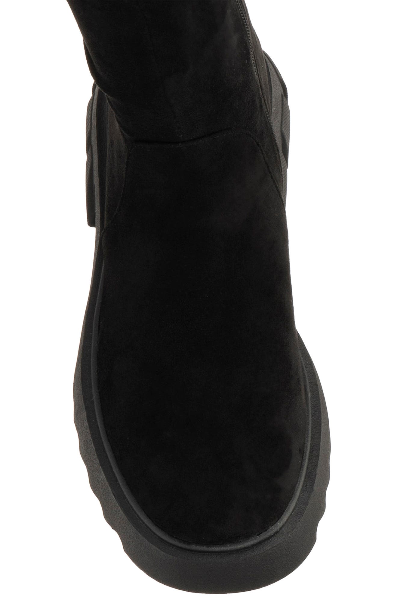 TORGEIS Alfie Lug Sole Tall Boot, Alternate, color, Black