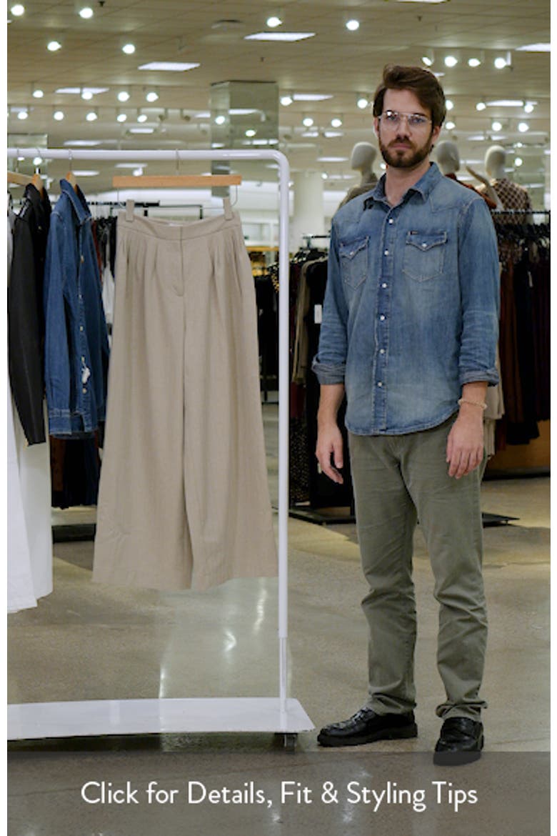 Pleated Palazzo Pants video