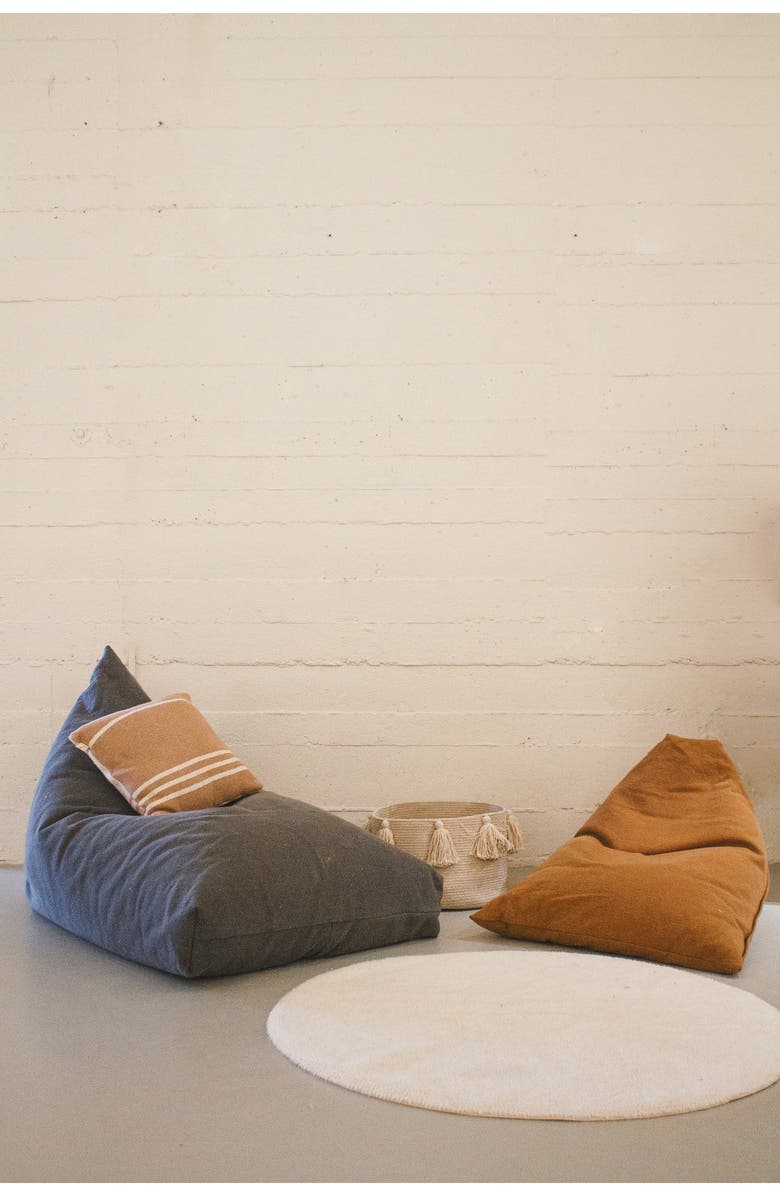 Lorena Canals Emily Pouf, Alternate, color, Terrazzo Grey