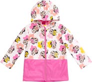 Disney Minnie Mouse Hooded Zip-Up Rain Jacket