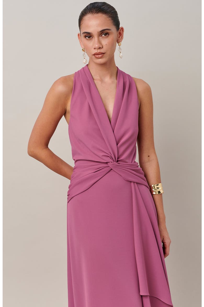 Hennie Maxi Dress, Alternate, color, China Rose