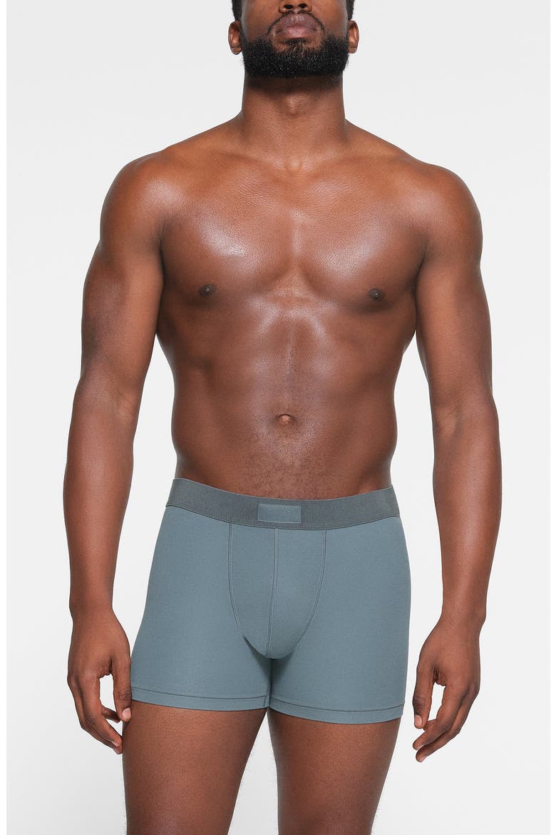3-Pack 3-Inch Cotton & Modal Blend Boxer Briefs, Alternate, color, STONE MULTI