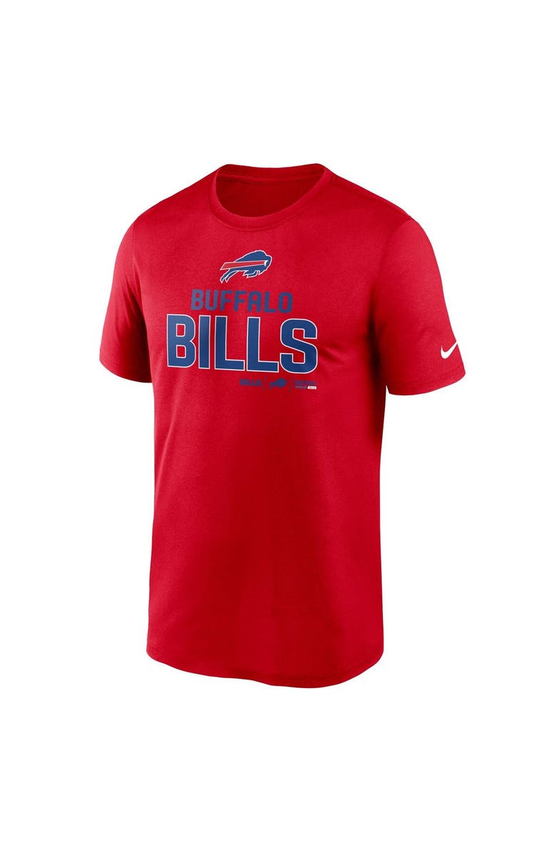 Nike Men's Nike Red Buffalo Bills Legend Community Performance T-Shirt, Alternate, color, Red