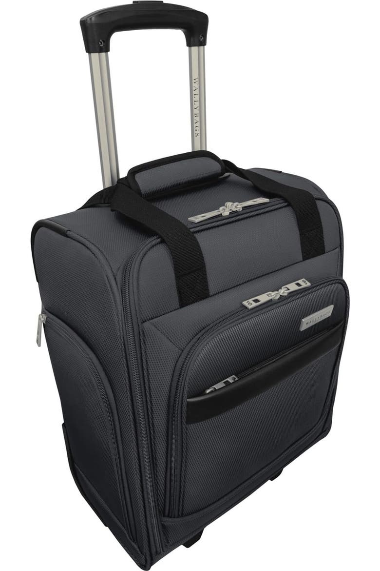 Stratford Softside 16" Underseat Carry On Luggage, Alternate, color, Graphite