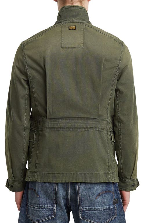 G-star Rovic Slim Fit Field Jacket In Green