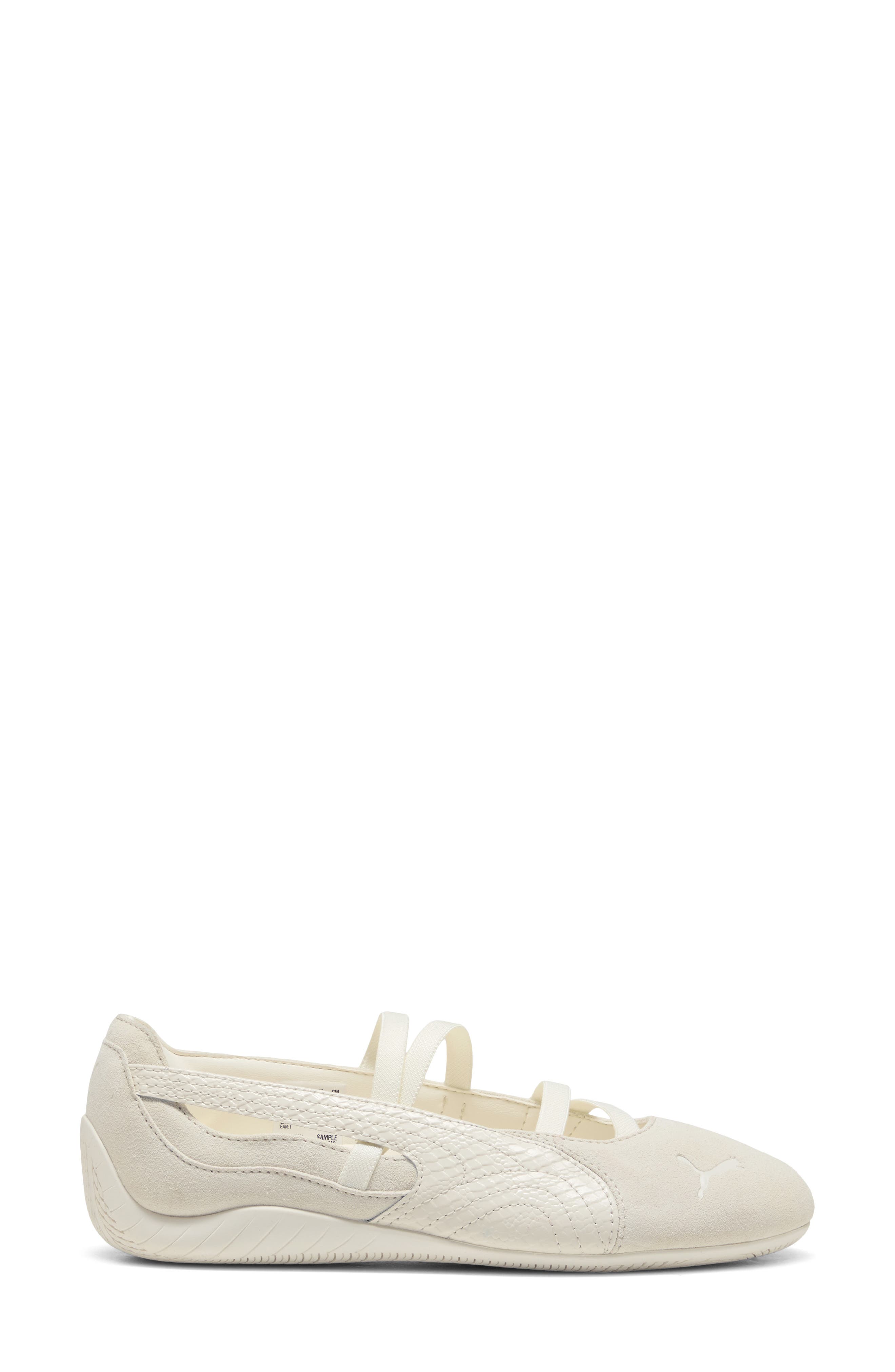 PUMA Speedcat Ballet Python II Sneaker, Alternate, color, Alpine Snow/ Warm White