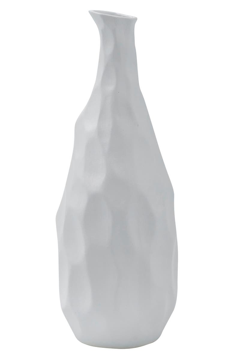 Renwil Blouin Ceramic Stoneware Decorative Vase, Main, color, White