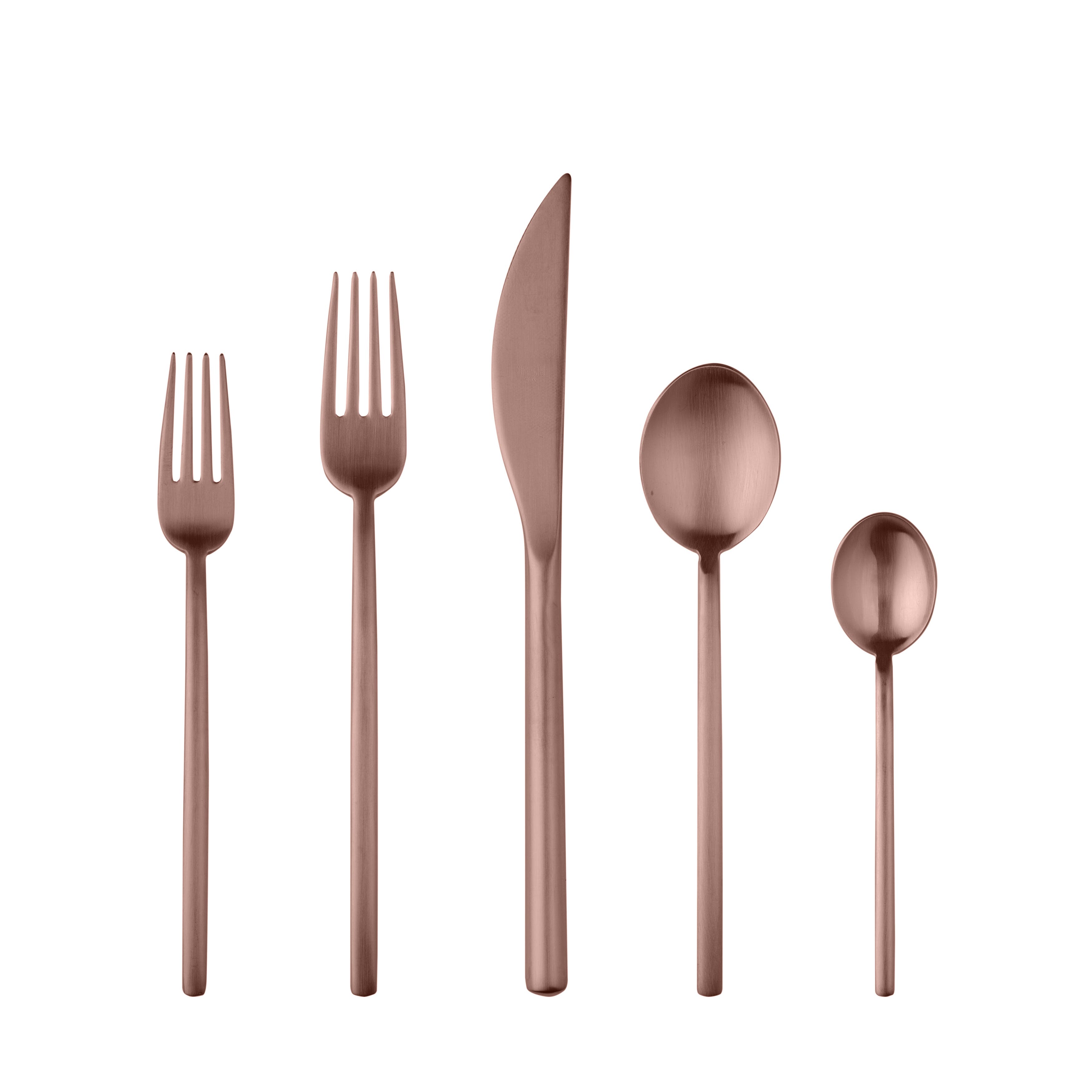 Mepra Due Flatware Set In Gold