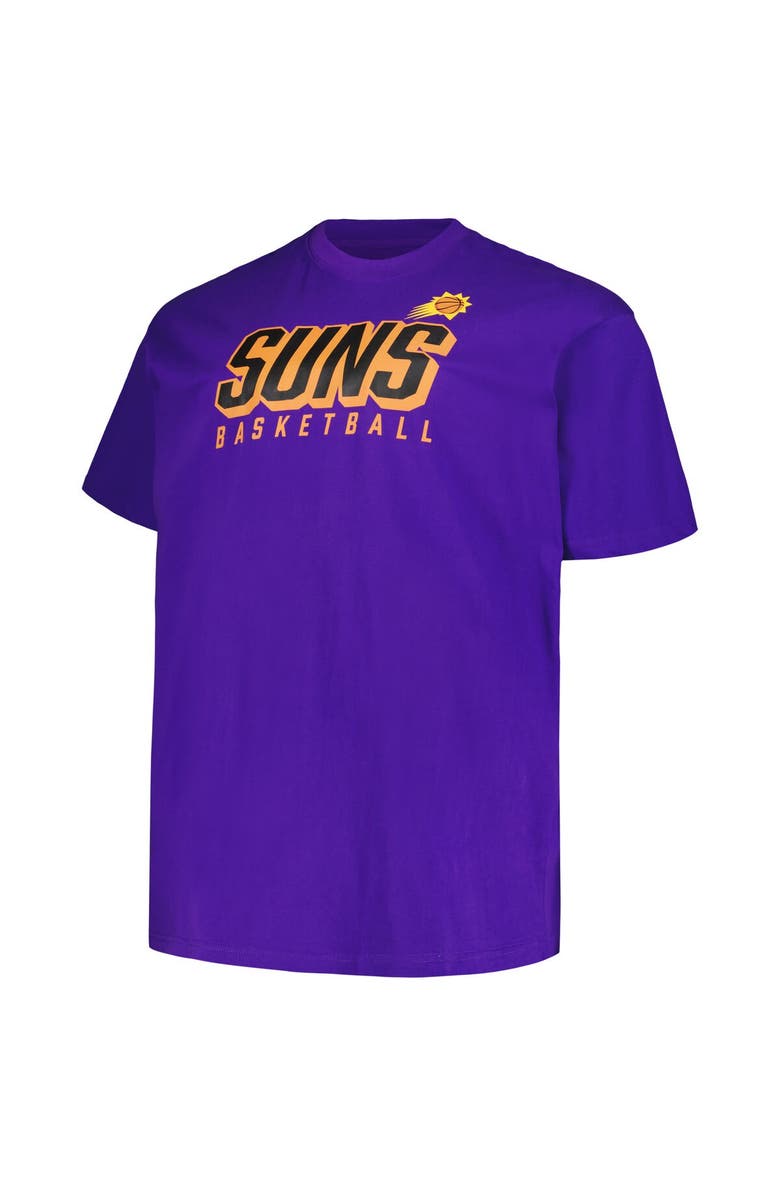 FANATICS Men's Fanatics Branded Purple/Orange Phoenix Suns Big & Tall Short Sleeve & Long Sleeve T-Shirt Set, Alternate, color, Purple