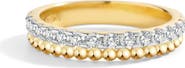 Mint & Lily Beaded Cubic Zirconia Band