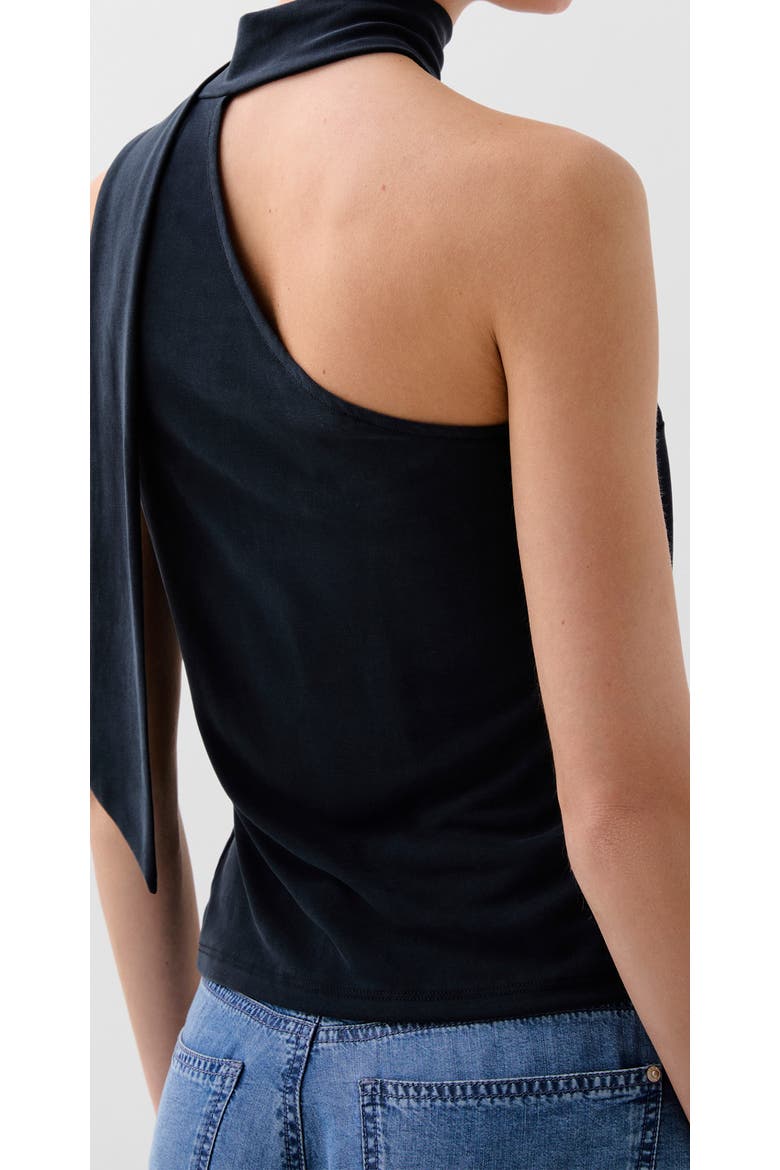 Rouched Asy Top, Alternate, color, Darkgrey