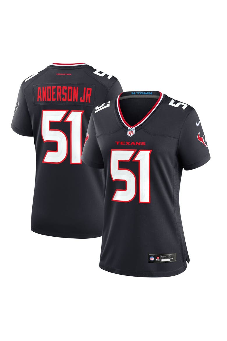 Women's Nike Will Anderson Jr. Navy Houston Texans Game Jersey, Alternate, color, Navy