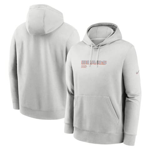 Men's Nike Gray Chicago Bears Edge Pack French Terry Club Pullover Hoodie