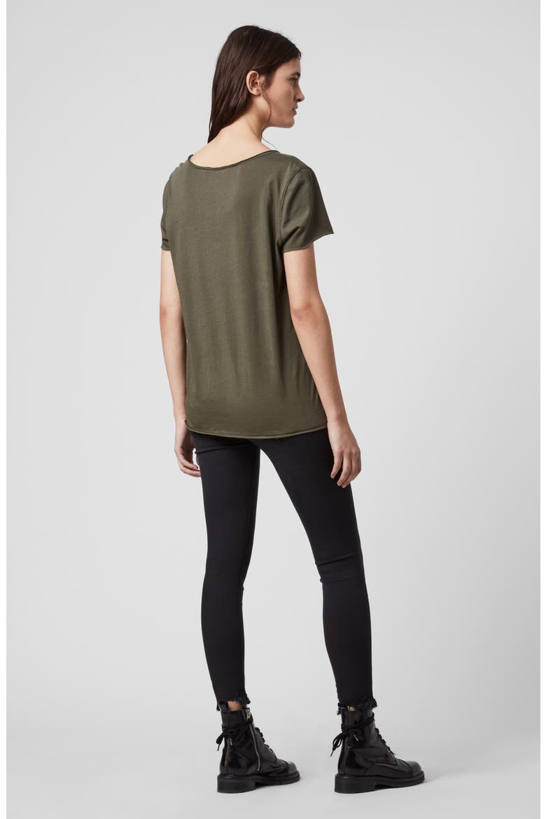 Emelyn Tonic Tee, Alternate, color, DRIFTWOOD KHAKI