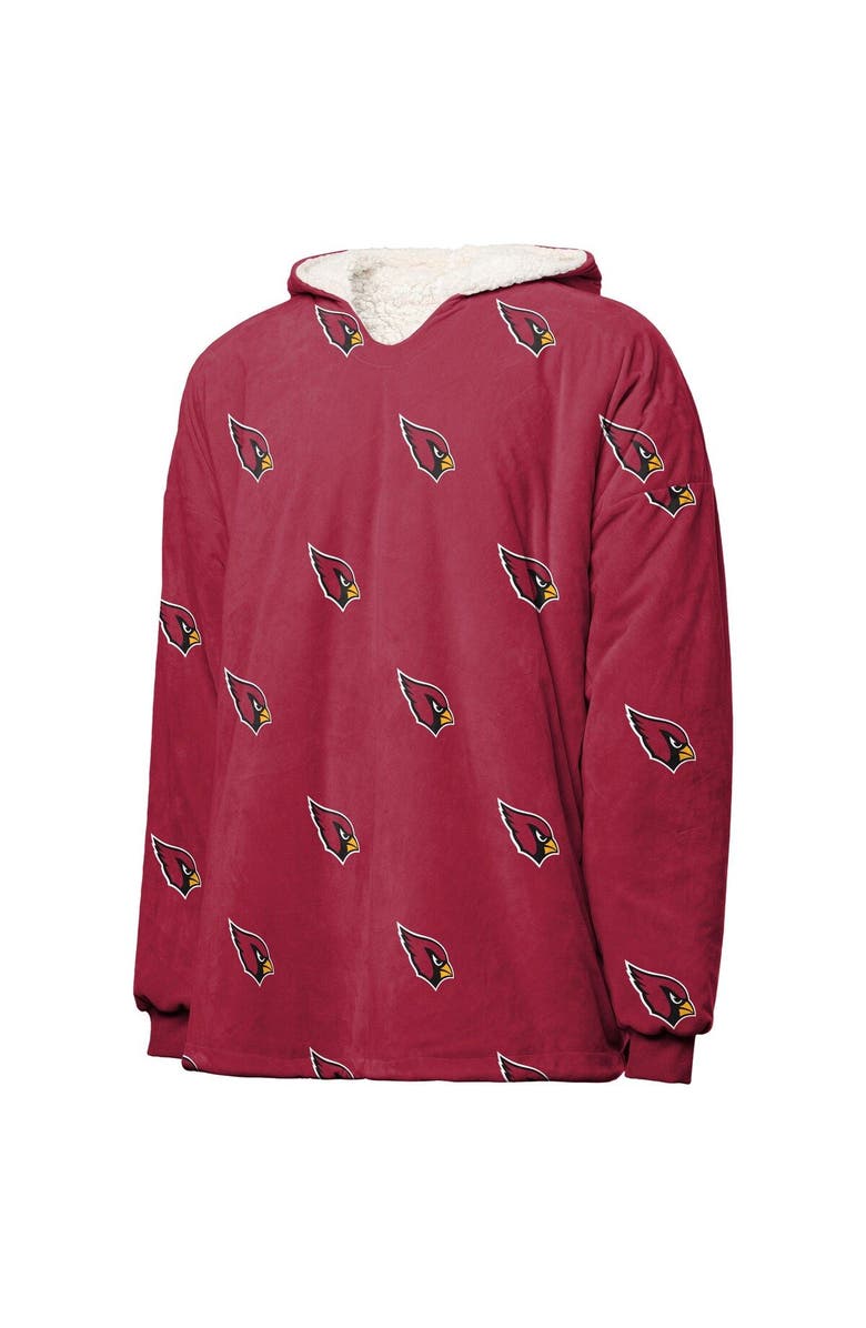 FOCO Arizona Cardinals Repeat Print Reversible Hoodeez, Alternate, color, 