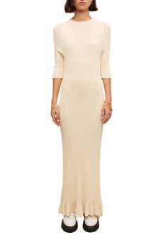 maje Rooly Maxi Sweater Dress