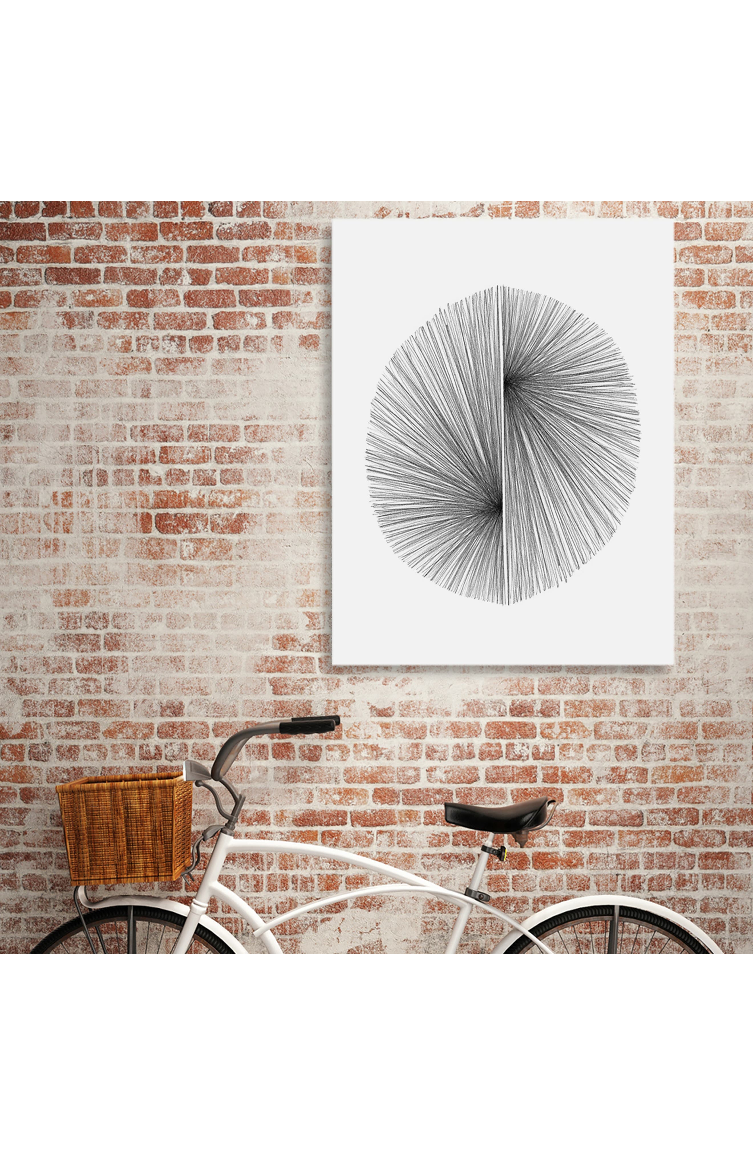 CURIOOS Mid Century Modern Geometric One Line Art Print | Nordstromrack
