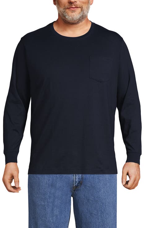 Super-T Long Sleeve T-Shirt with Pocket