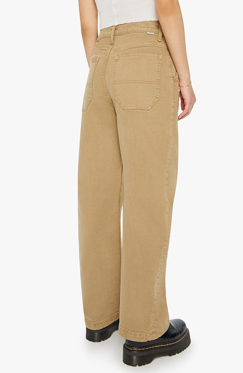 MOTHER Lil' Stud Finder Sneak Wide Leg Jeans, Alternate, color, 