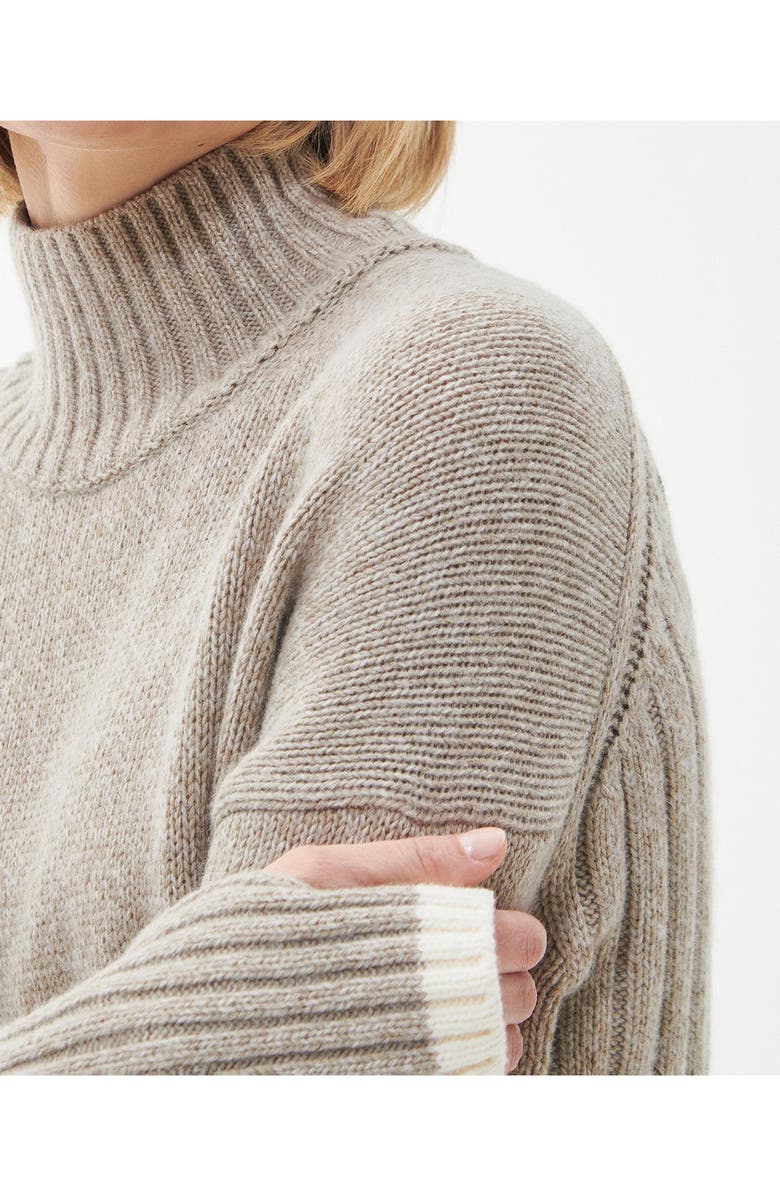 Barbour Winona Long Sleeve Midi Sweater Dress, Alternate, color, 