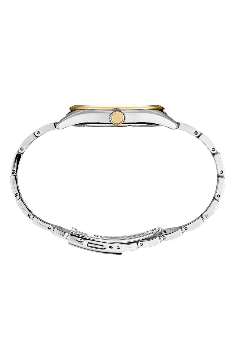 SEIKO WATCHES Essentials Bracelet Watch, 40.2mm, Alternate, color, Two Tone