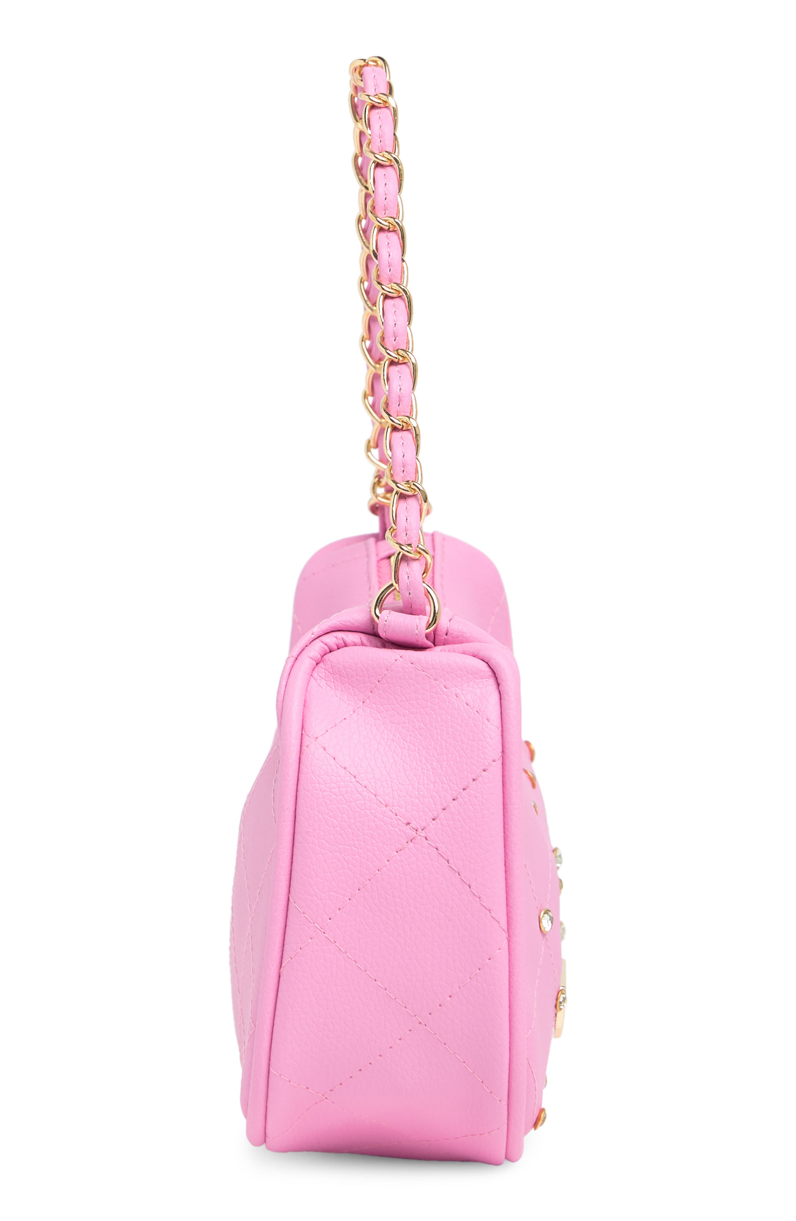 Jessica Simpson Kids' Quilted Shoulder Bag, Alternate, color, 