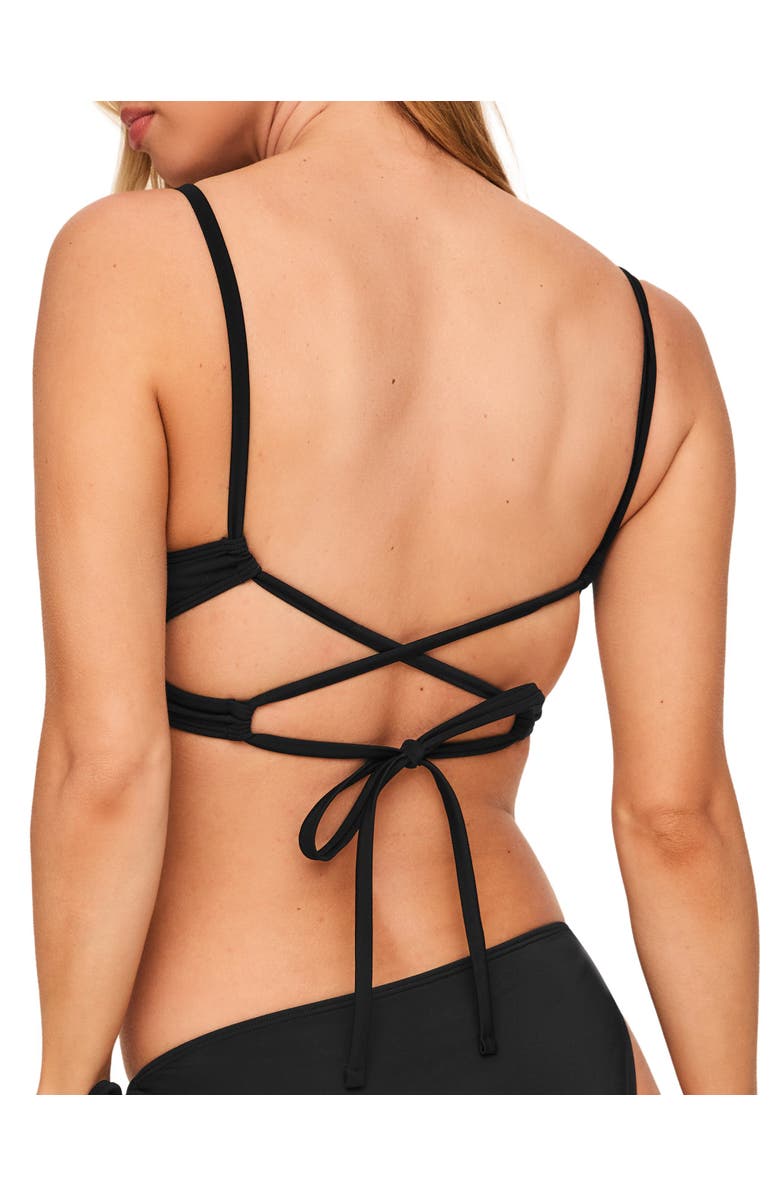 Adore Me Tatiana Swimwear Bra, Alternate, color, Black