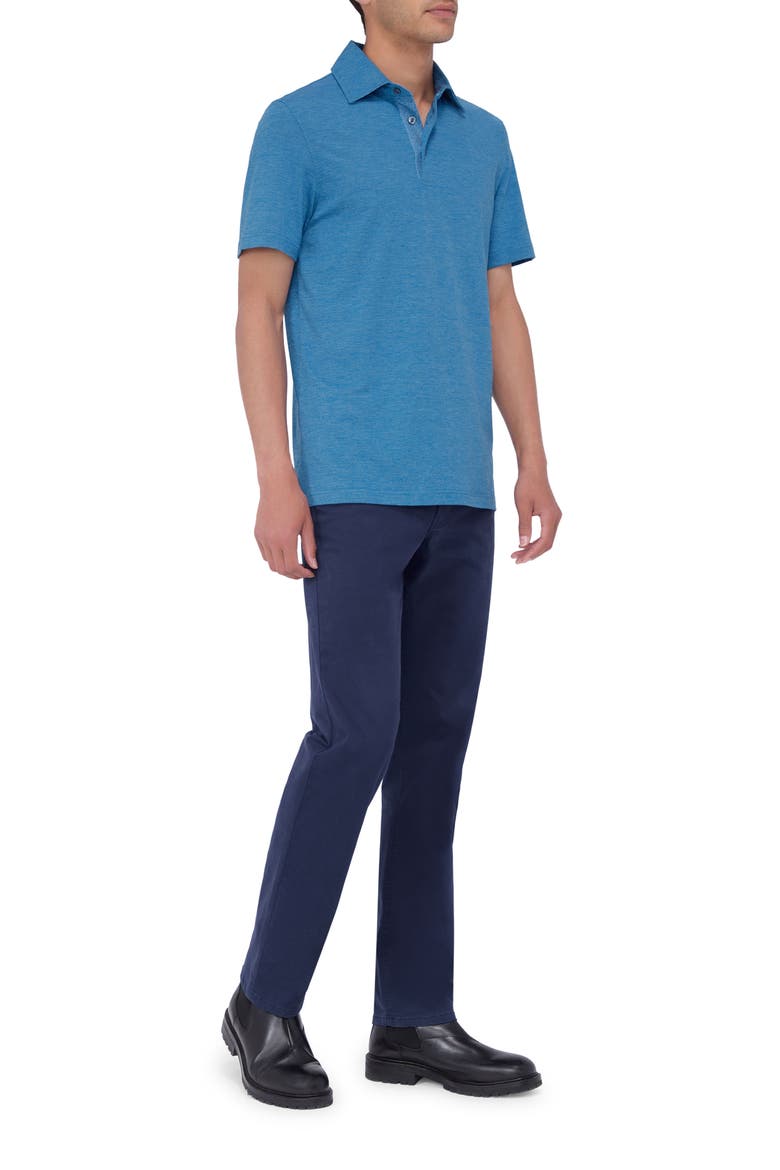 UPF 50+ Polo Shirt, Alternate, color, SAPPHIRE