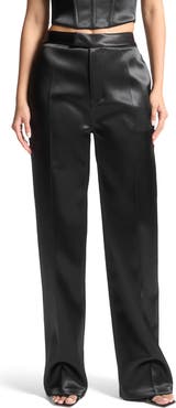 Manière De Voir Bella Satin Tailored Trousers