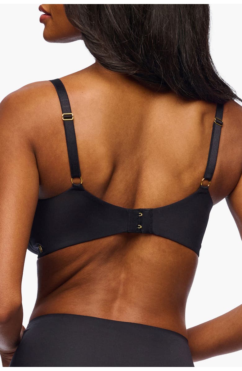 Cosabella Lisciante Curvy Bralette, Alternate, color, Black