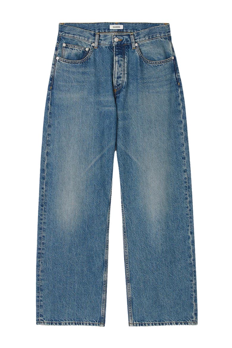 Baggy jeans, Alternate, color, Blue