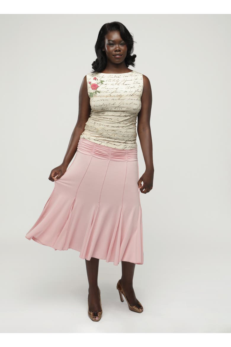 Minerva Skirt, Alternate, color, Rose