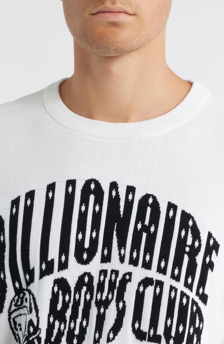 Billionaire Boys Club BB Curve Logo Graphic T-Shirt, Alternate, color, White