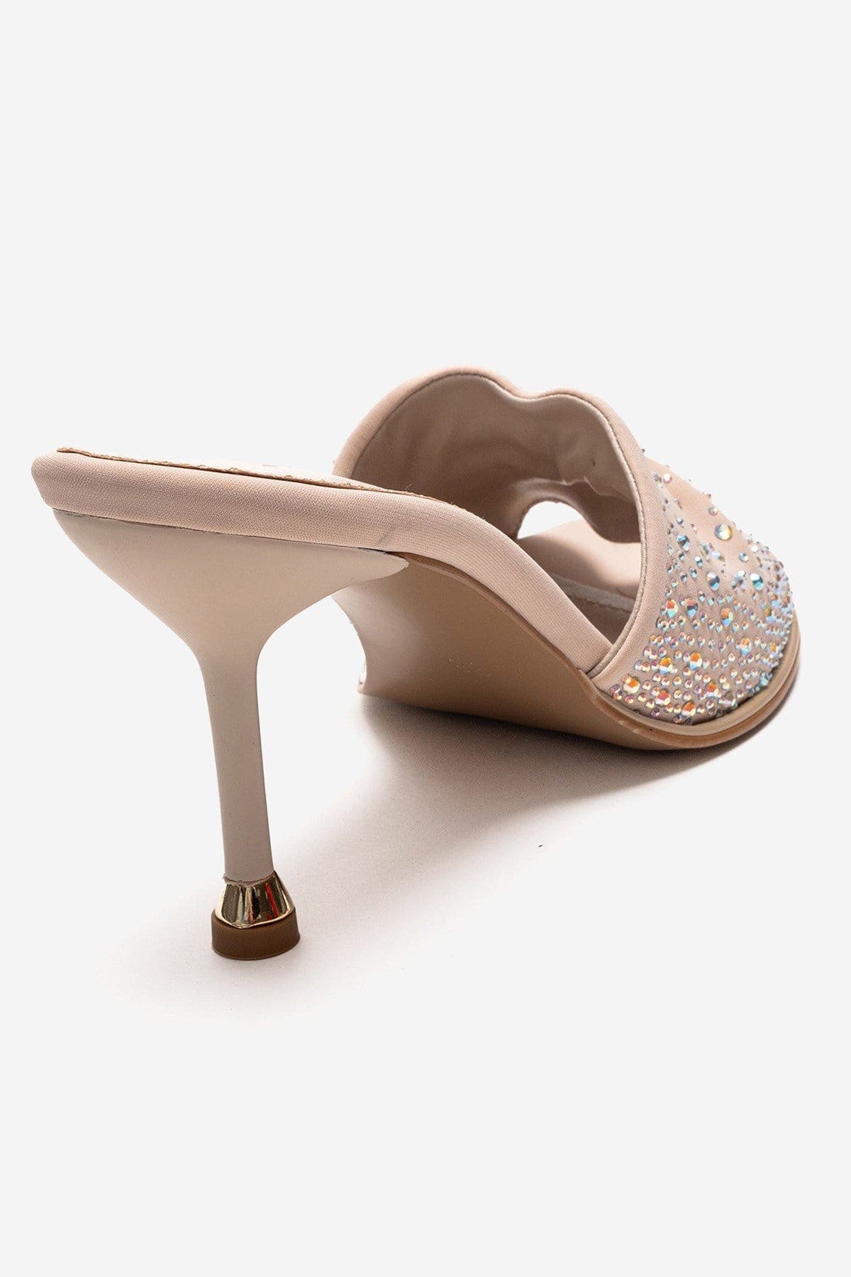 Karina Stiletto Mule, Alternate, color, Beige
