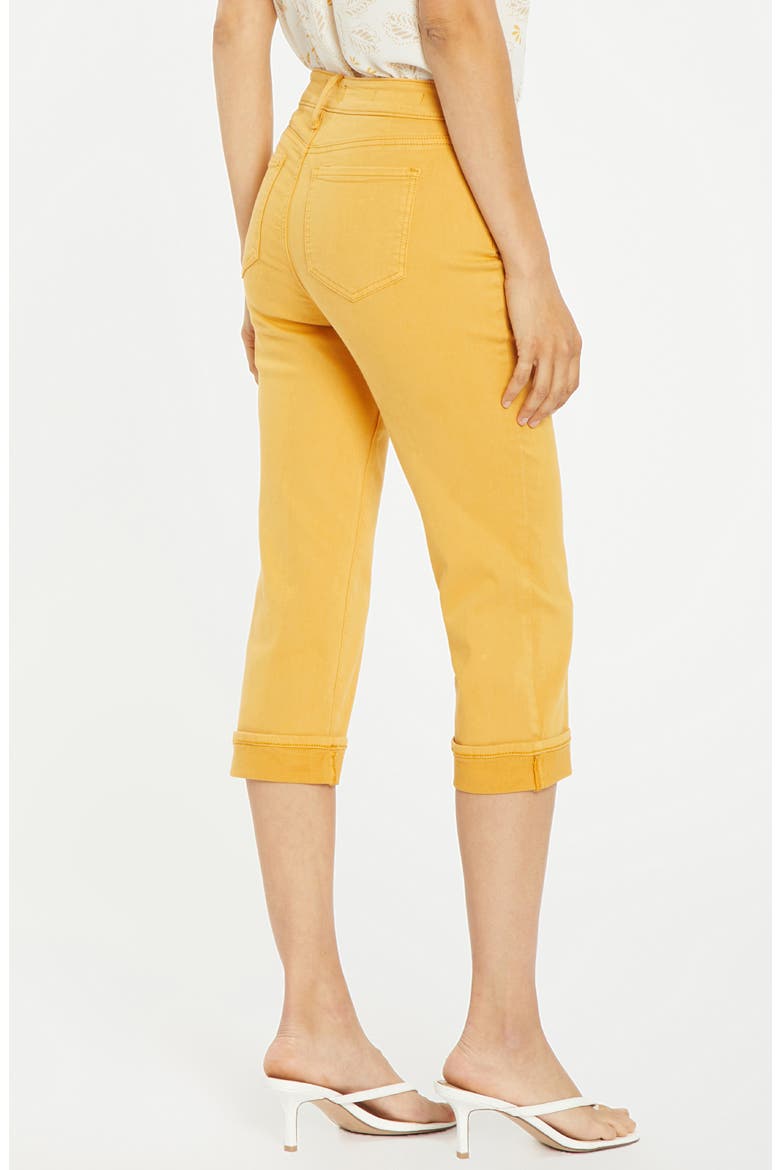 Marilyn Straight Leg Capri Jeans, Alternate, color, BLOSSOM