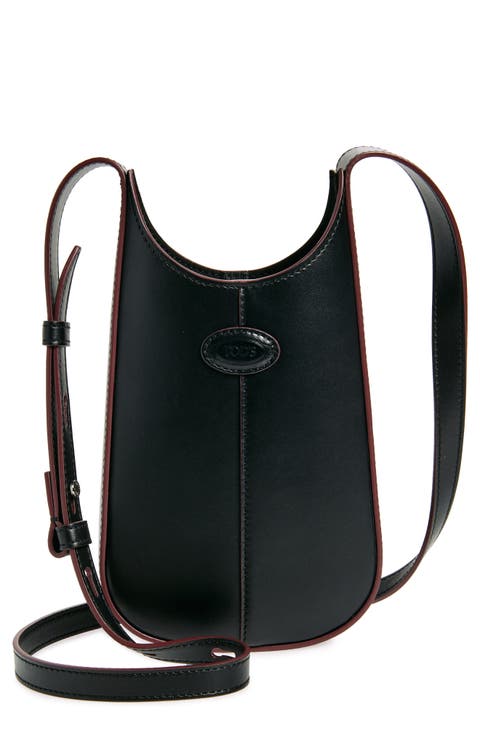 Micro Di Leather Crossbody Bag
