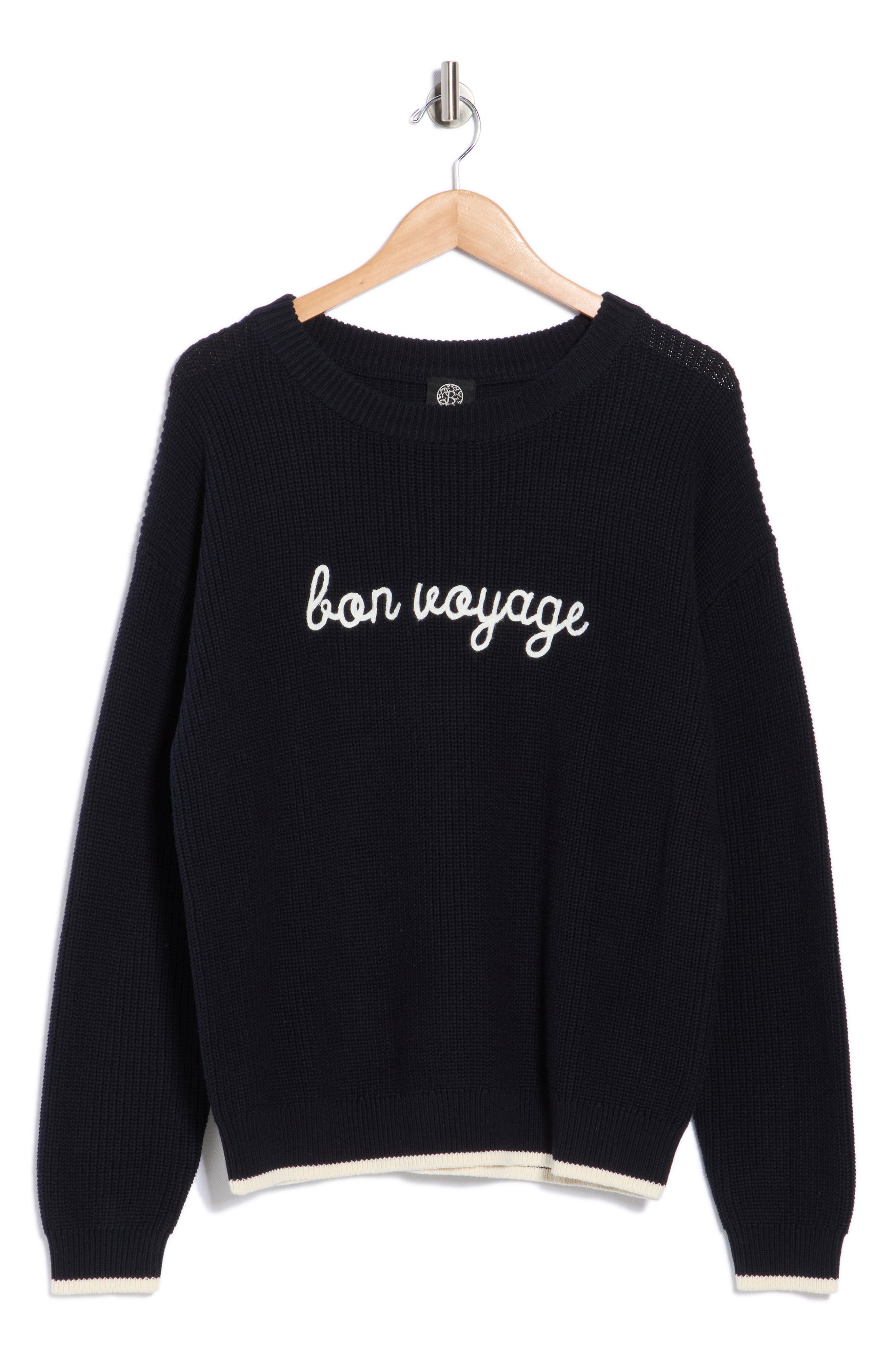 Bobeau Bon Voyage Cotton Sweater