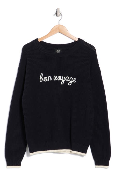 Bon Voyage Cotton Sweater