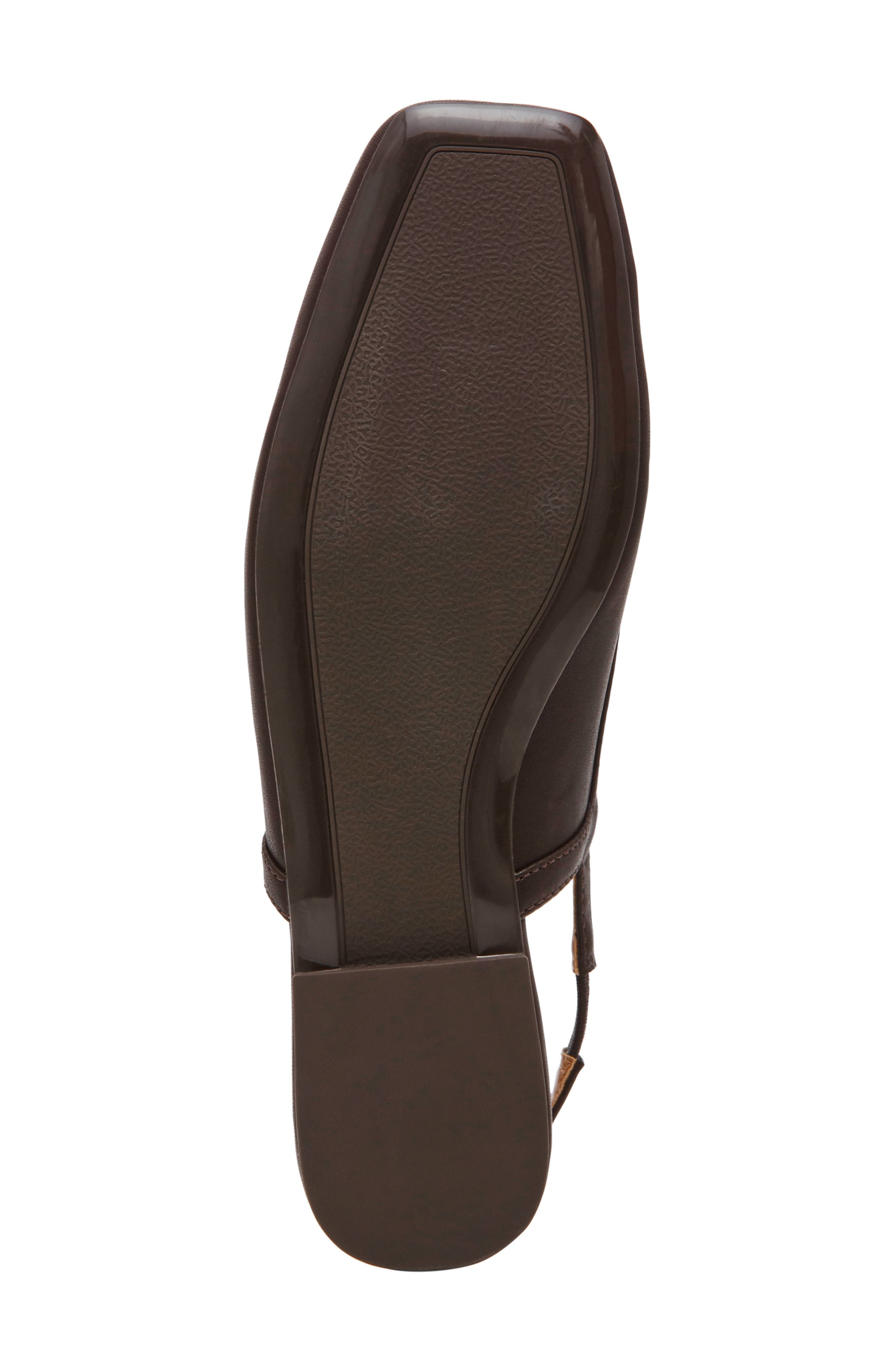 Fiera Slingback Flat, Alternate, color, BROWN SMOOTH
