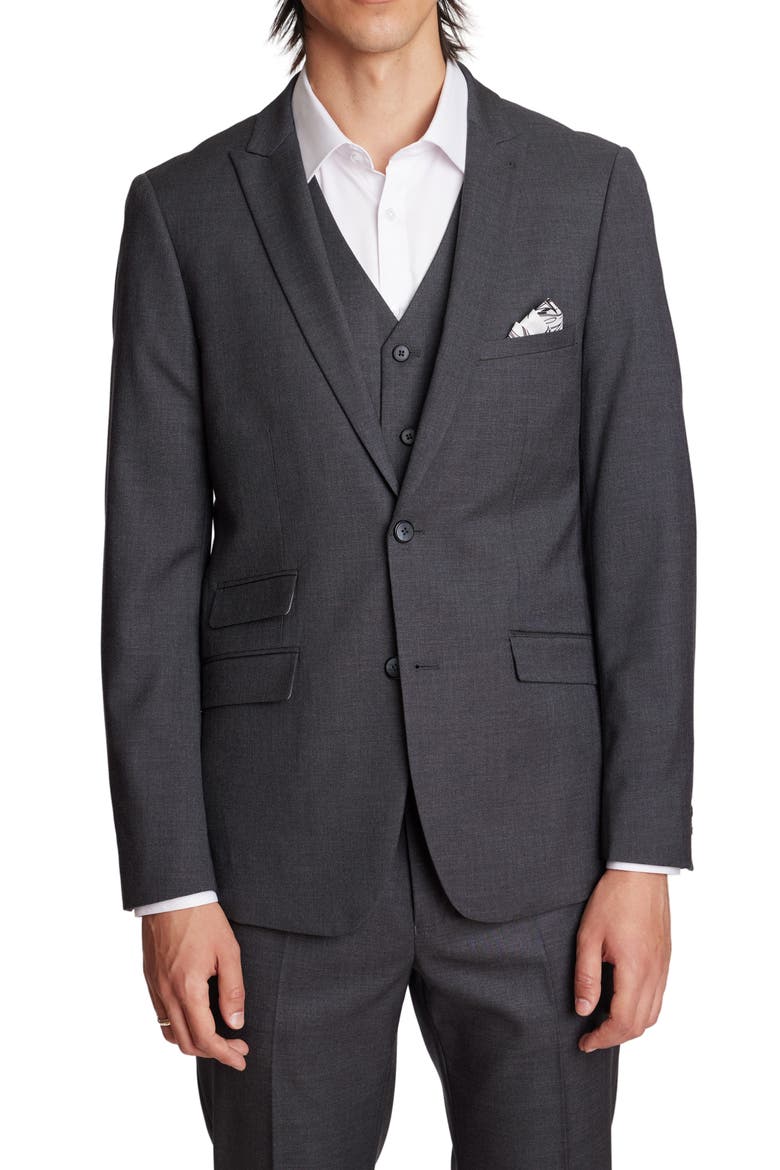 Ashton Modern Fit Sport Coat, Main, color, CHARCOAL SHARK