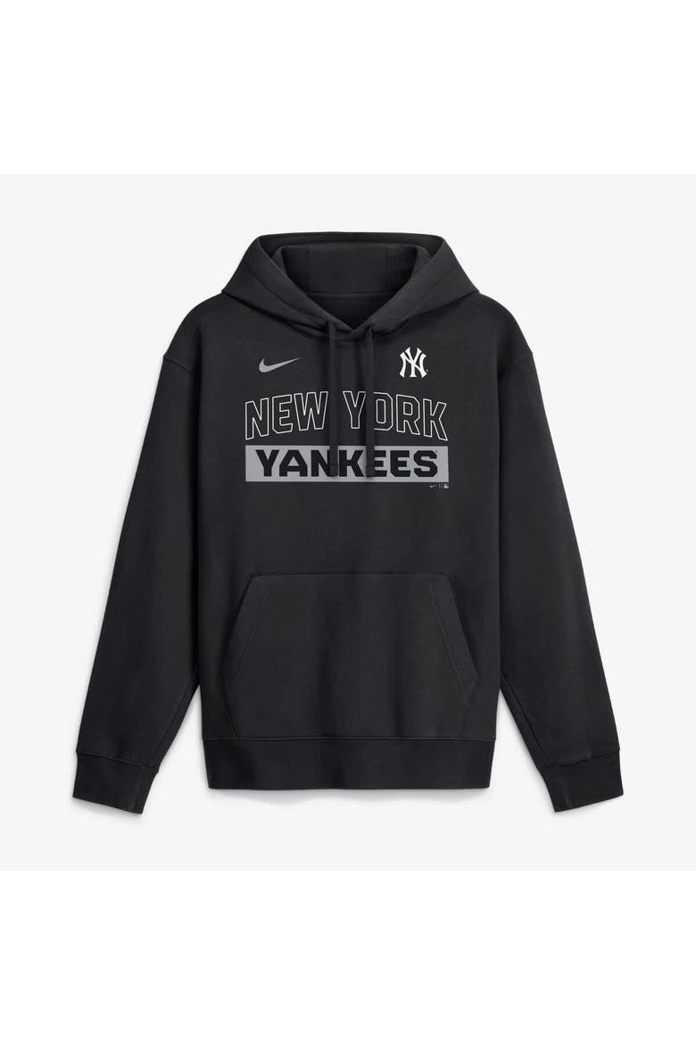 Men's Nike Black New York Yankees Primetime Club Hoodie, Alternate, color, Black