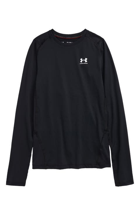 Kids' UA HeatGear® Long Sleeve Graphic Tee (Big Boy)