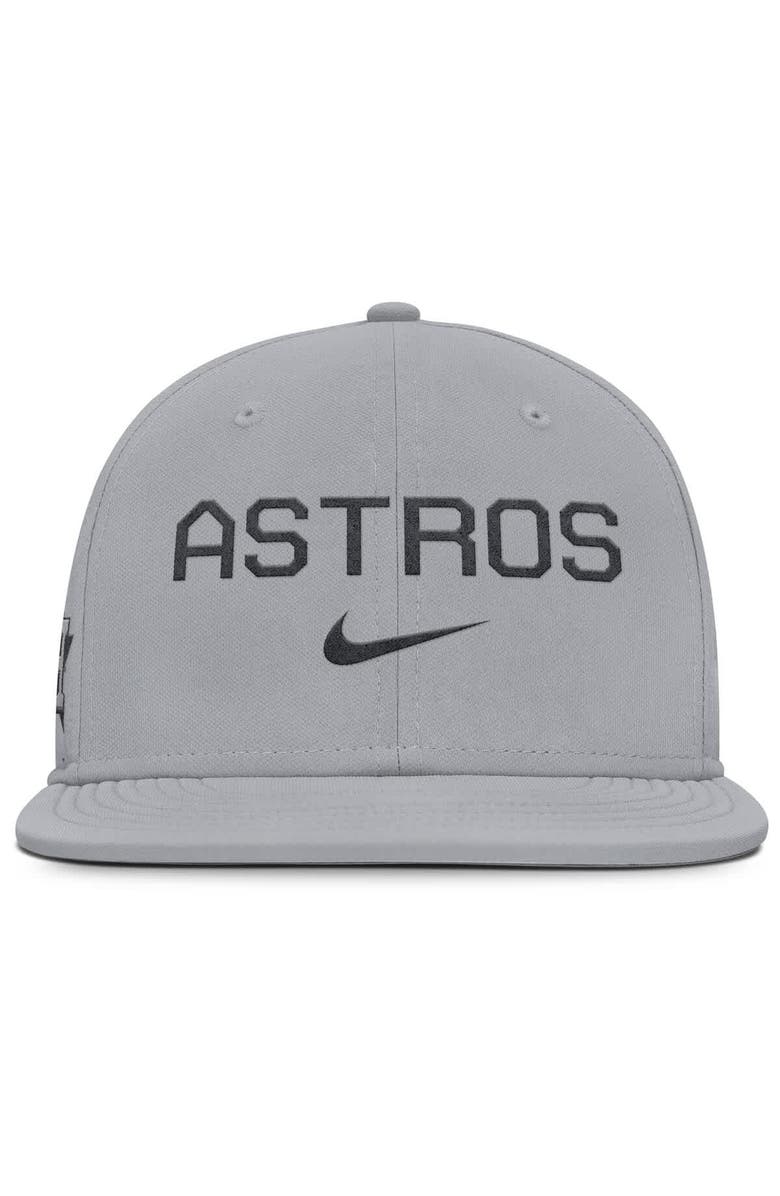 Nike Men's Nike Gray Houston Astros True Performance Fitted Hat, Alternate, color, Gray