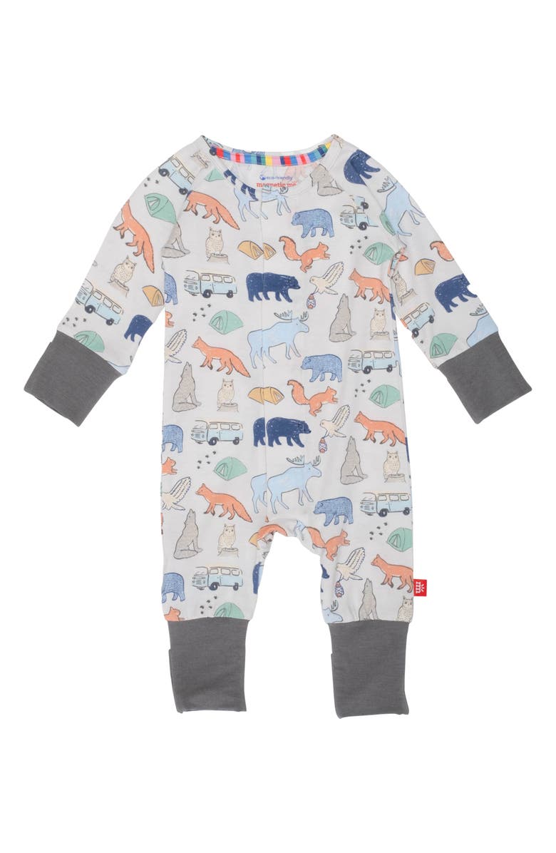 Magnetic Me RV There Yet Magnetic Convertible Romper, Main, color, White