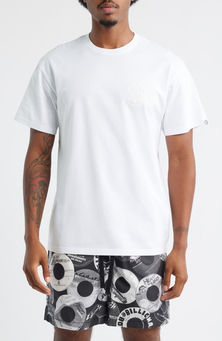 Billionaire Boys Club Helmet Head Cotton Graphic T-Shirt, Main, color, White