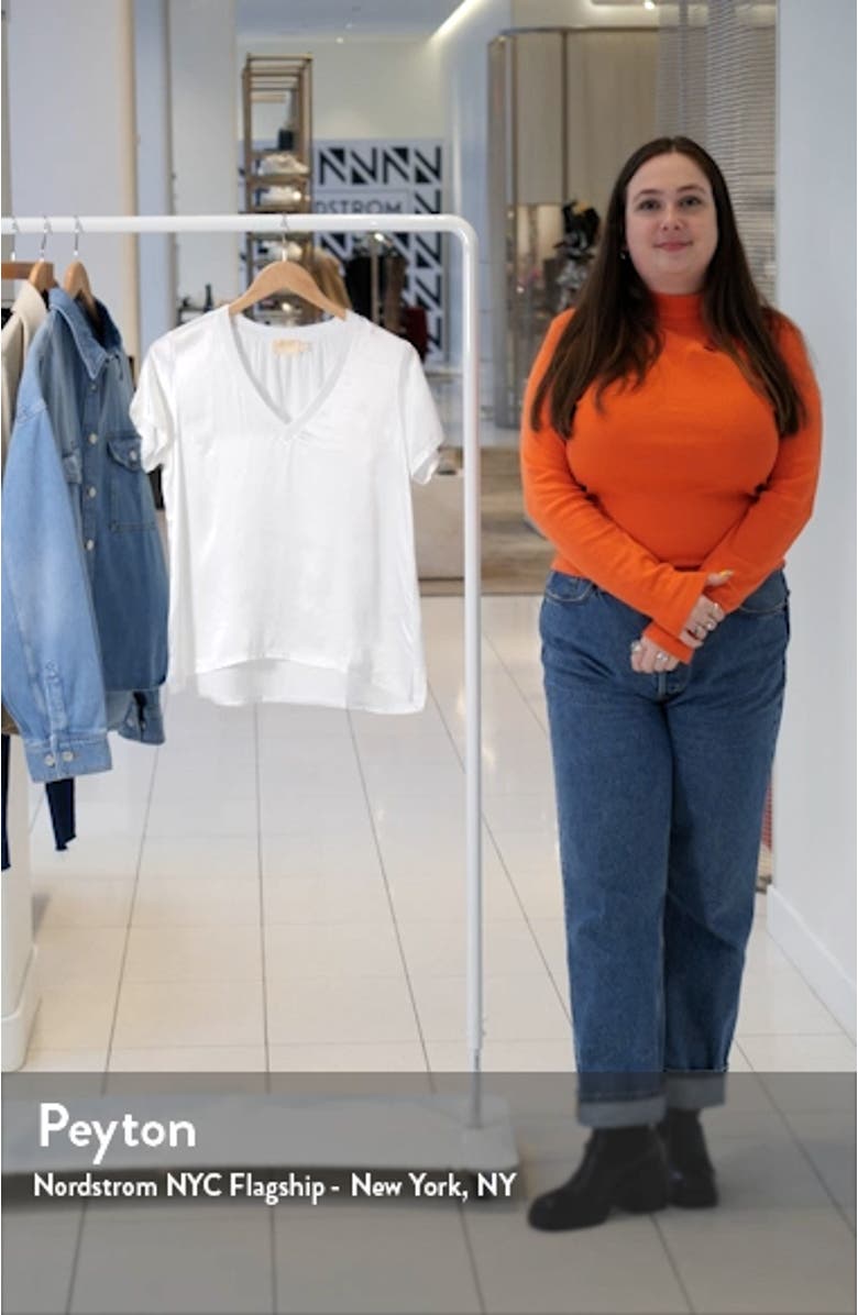 June V-Neck T-Shirt, sales video thumbnail