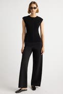 Modern Citizen Anh Wide-Leg Ponte Stretch Pant