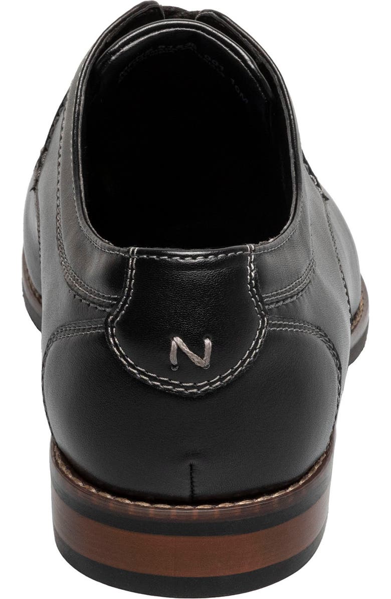 NUNN BUSH Wedgewood Plain Toe Derby, Alternate, color, Black